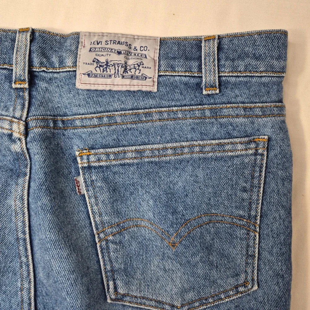Levi's 505 Jeans Mens 34x29 Blue Vintage 80s Made in USA Heritage Straight Leg